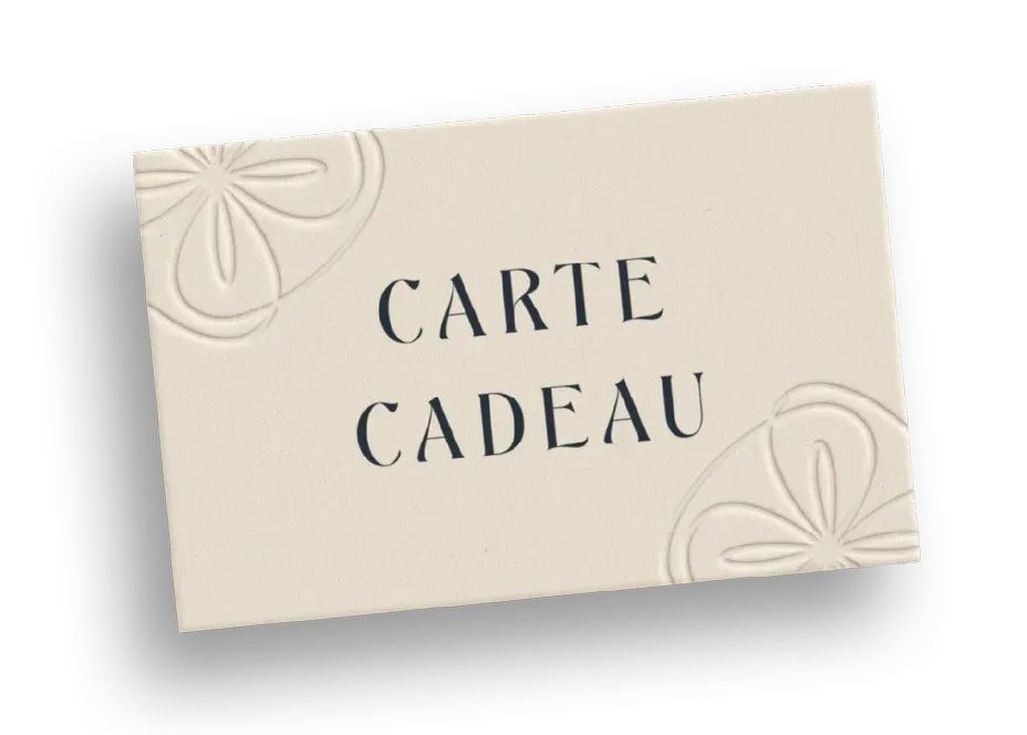 Carte cadeau M Institut pour offrir un soin ou un massage