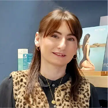 Marie Massard, gérante et esthéticienne de M Institut à Bédée